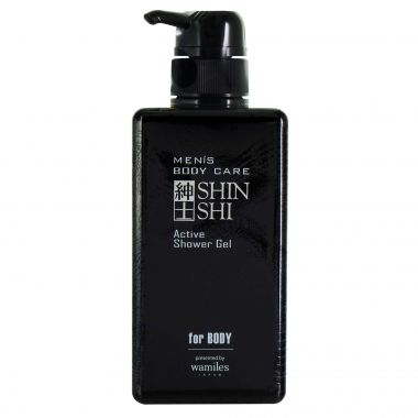 SHINSHI Men's Body Care Active Shower Gel Тонизирующий мужской гель для душа, 500 мл